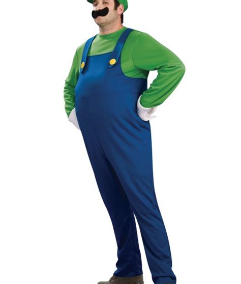 Adult Deluxe Luigi Costume - Halloween Costume Ideas 2019