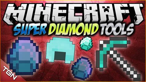 Minecraft 1.7.10 | Super Diamond Tools MOD | [ Ultra herramientas y armadura de diamante ...