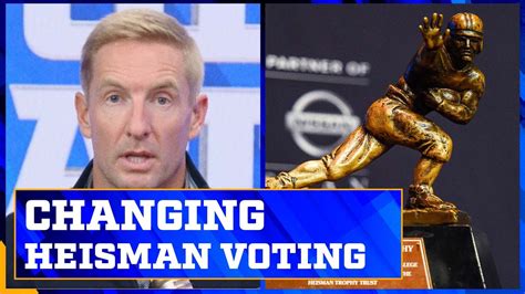 Heisman Trophy: Joel Klatt’s solution to fix the voting process ...