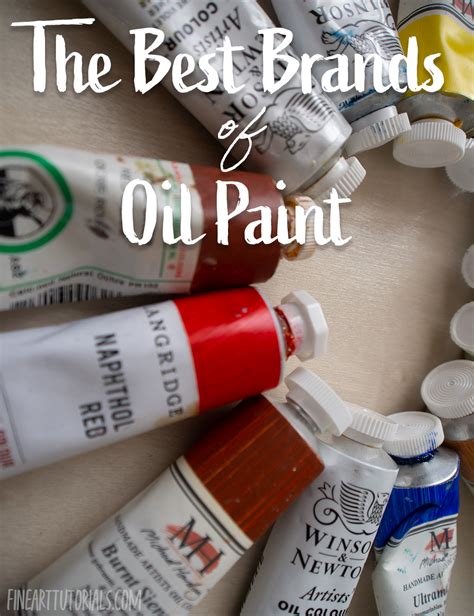 The best brands of oil paint | Colorful oil painting, Art painting supplies, Oil painting tips