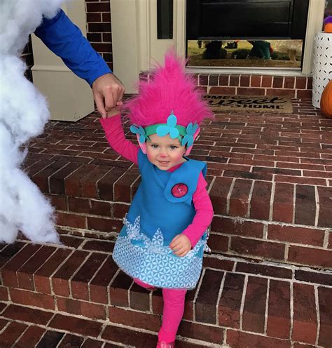 Hilarious Trolls Family Costume DIY | Poppy, Cloud Guy, and Bridget! | Poppy + Cloud Guy ...