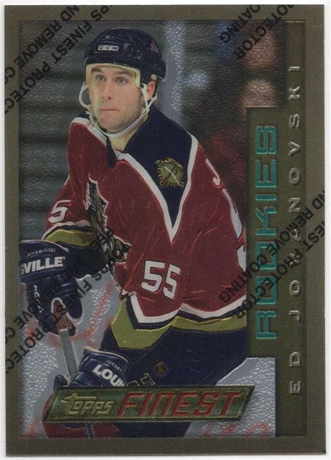 RED038 1995-96 Finest #176 Ed Jovanovski G Florida Panthers | eBay in ...