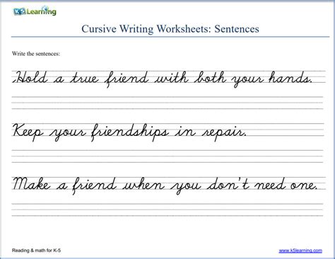 Cursive Practice Worksheets – Download Printable Cursive Alphabet Free!