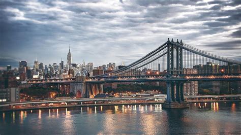 Manhattan Bridge Wallpapers - Top Free Manhattan Bridge Backgrounds ...