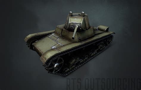 3D soviet t-26 tank model - TurboSquid 1533714