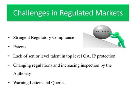 Concept of regulated and non regulated markets