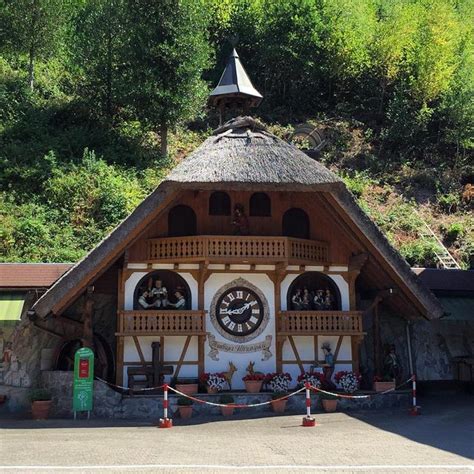 The world's biggest cuckoo clock in Triberg, Black Forest, Germany.