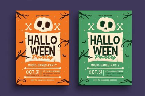 20+ Best Halloween Poster & Flyer Templates (Free & Pro) - Theme Junkie