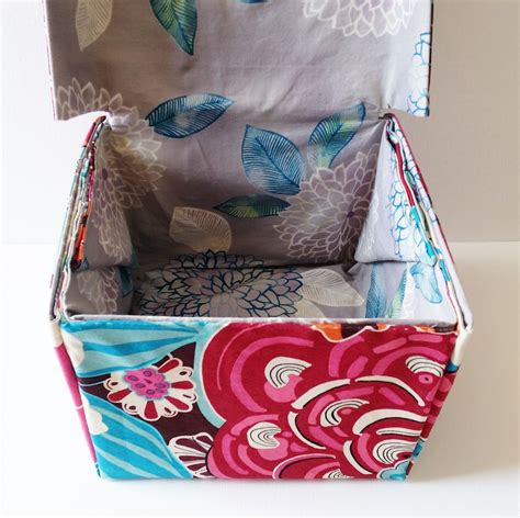 How To Make Fabric Covered Storage Boxes at Joel Hargett blog