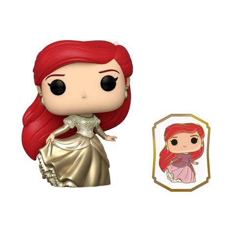 Buy Pop! Ariel (Gold) with Pin at Funko.