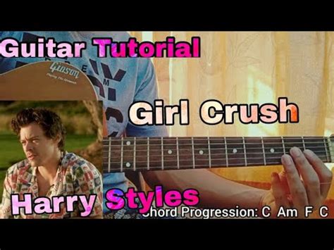 Harry Styles - Girl Crush // Easy Guitar, Lesson,How to play chords,Live Performance - YouTube