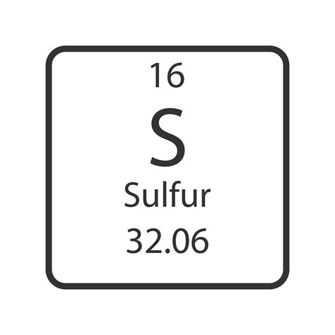 Periodic Table Sulfur | Elcho Table