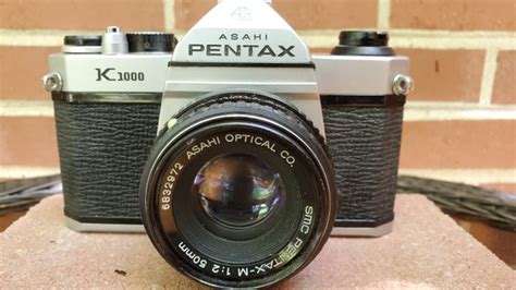 Vintage Pentax K1000 35mm Film Camera W/ 50mm F/2.0 Lens - Etsy UK