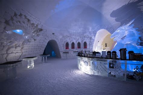 There is a Game of Thrones themed hotel, and it is made of ice and snow and a little bit of ...