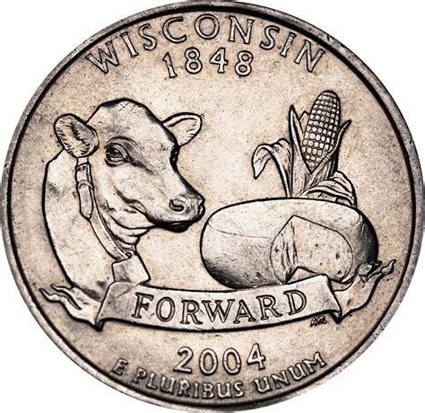 2004 D Wisconsin State Quarter Value