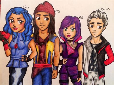 Disney Descendants by Jenwhite235 on DeviantArt