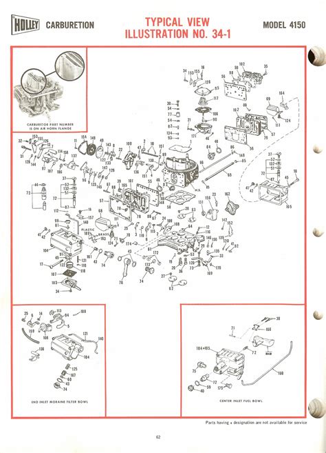 Holley 4150 Exploded Diagrams - The Old Car Manual Project