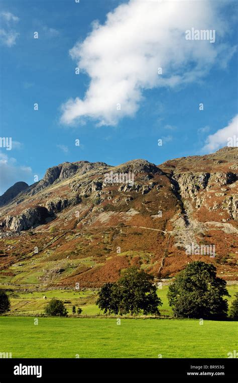 The Langdale Pikes Stock Photo - Alamy