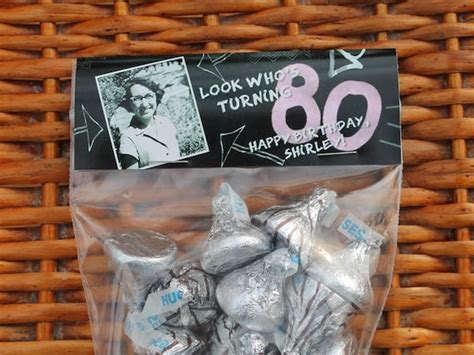 80th Birthday Favor 80th Birthday Custom 80th Favors