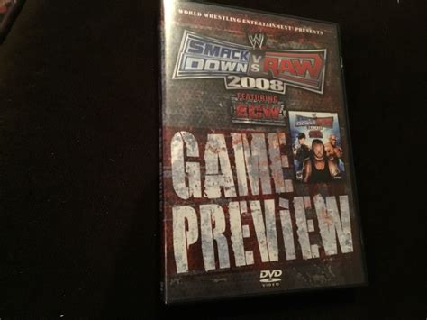 WWE Smackdown vs Raw 2008 Game Preview Promo (DVD) Instructional | eBay