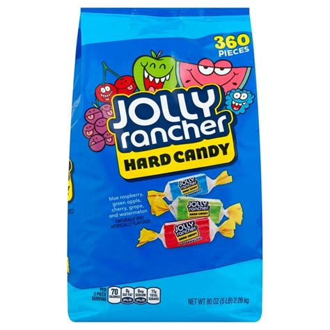 Product of Jolly Rancher Hard Candy 5 lbs. 360 Ct. - Walmart.com ...