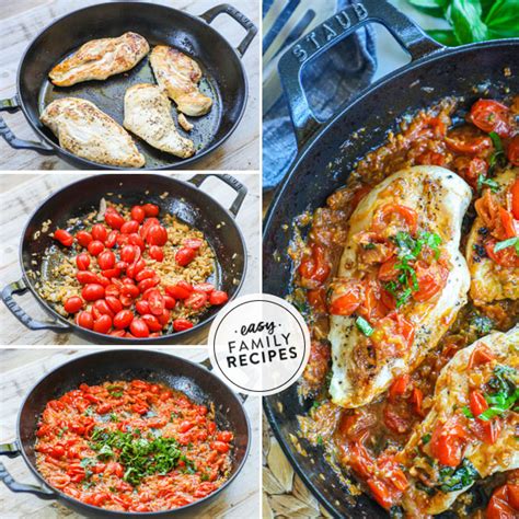 Chicken Pomodoro {20 MIN + EASY Recipe!} · Easy Family Recipes