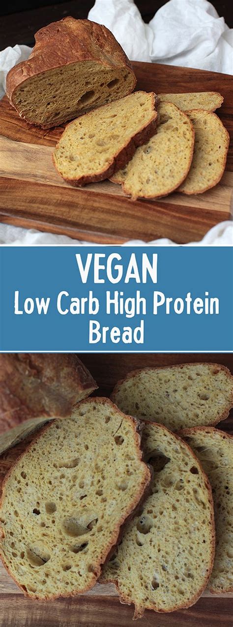 Low Carb High Protein Bread Protein Bread Low Carb, Protein Bread Recipe, Low Calorie Bread ...