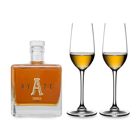 Ayate Añejo Tequila + 2 Riedel Vinum Series Tequila Glasses - Ayate Añejo - Touch of Modern