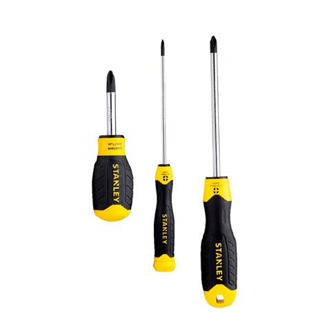 Stanley Phillips Cushion Grip Screwdriver with Different Sizes ...