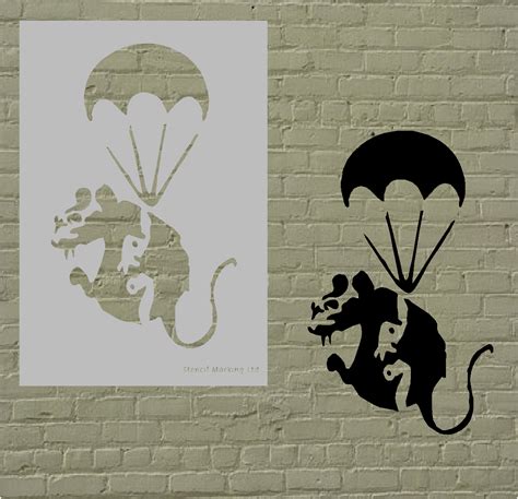 Banksy Style Stencil