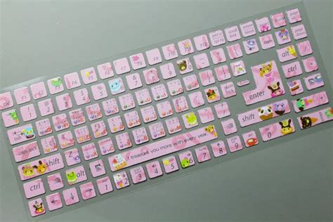 50+ cute keyboard stickers to personalize your keyboard