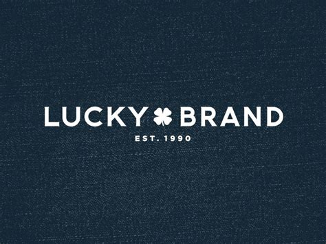 Lucky Brand Logo Black