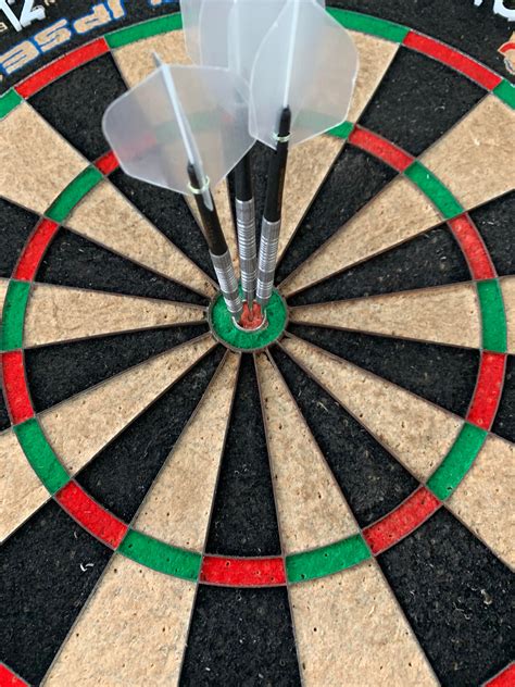 Plenty of 180’s but this was a first for me! : r/Darts