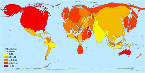 Carbon Emissions By Country Per Capita 2021 Emissions Carbon Capita Per Co2 Largest Charts ...