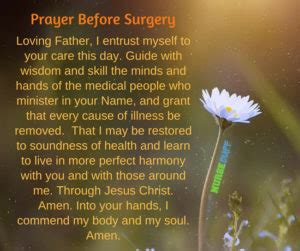 27 Inspiring and Powerful Prayers to Pray Before Surgery - NurseBuff