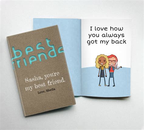 Personalized Best Friend Gifts: Custom Best Friend Book Creator