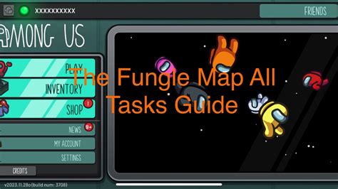 Among Us The Fungle Map All Tasks Guide - YouTube