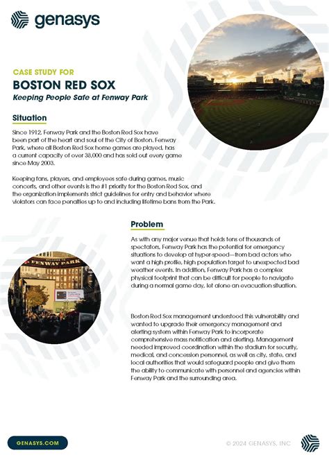 Boston Red Sox - Stadium | Genasys