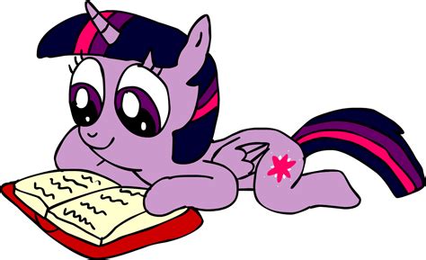 Twilight Sparkle reading a book by Blackrhinoranger on DeviantArt