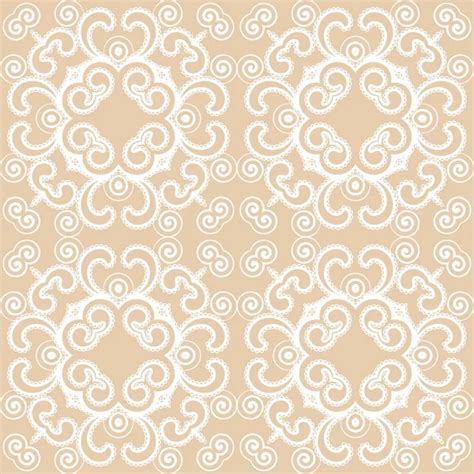 Beige wallpaper pattern — Stock Vector © Ruliz #14852535