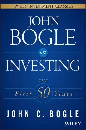 [PDF] John Bogle on Investing by John C. Bogle eBook | Perlego