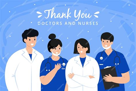 Free Vector | Medical professionals appreciation