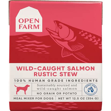 Open Farm Wet Dog Food Wild Caught Salmon Rustic Stew – PetMax