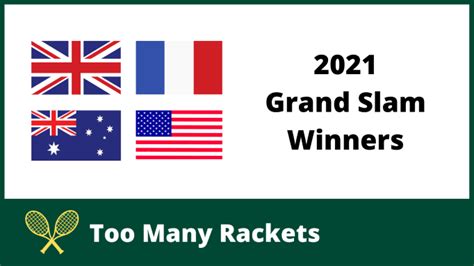 2021 Grand Slam Winners Tennis - Find out what players won!