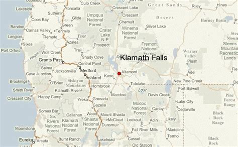 Klamath Falls Regional Map | Klamath falls oregon, Klamath, Klamath falls