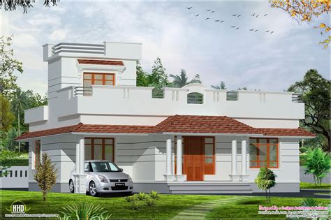 Kerala style budget home in 1200 sq.feet - Kerala Home Design and Floor Plans - 9K+ Dream Houses