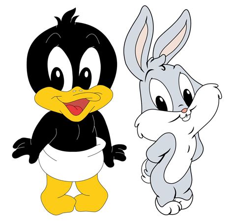 Wholesale Printers, - Baby Daffy Duck and Bugs Bunny Wall Stickers - Totally Movable, $2.00 ...