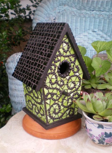 93 best Mosaic birdhouses images on Pinterest | Mosaic birds, Birdhouses and Mosaic