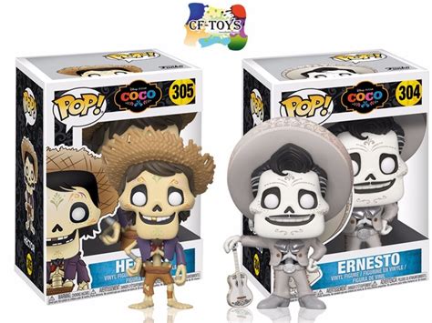 Coco Set 2 Piezas Ernesto Hector Guitarra Funko Pop Cf - $ 749.00 en Mercado Libre