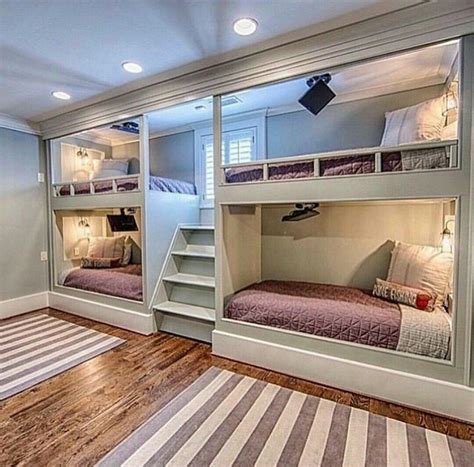 Pin by Brittany Hanson on Bedroom Ideas | Bunk beds built in, Built in ...